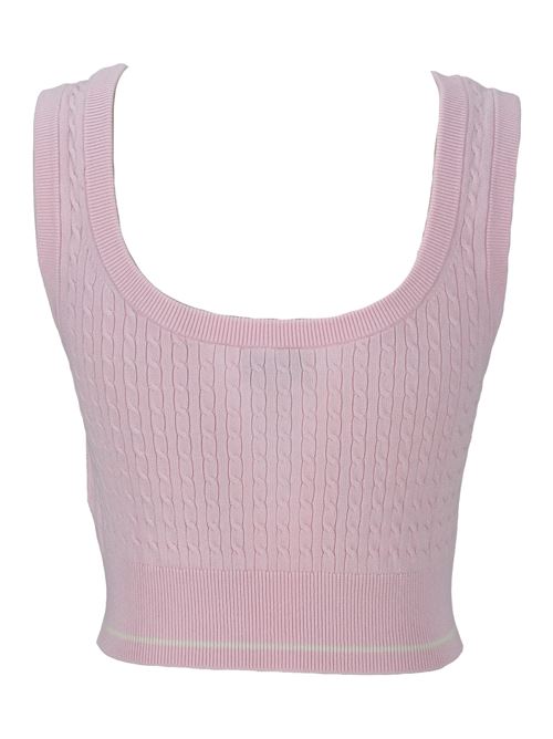 sl woven label cable bralette CALVIN KLEIN JEANS | LV047F319G8Z6